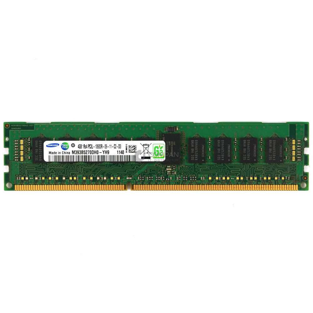 M393B5270DH0-YH9 SAMSUNG MEMORY 4GB 1RX4 PC3L-10600R DDR3